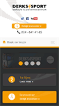 Mobile Screenshot of derkssport.nl